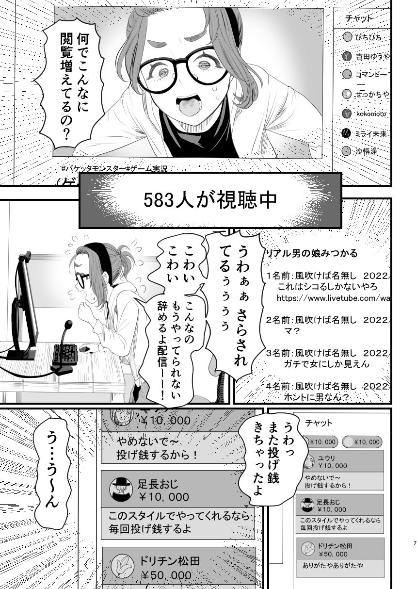 Otokonoko Haishinsha Nagesen ni Noserarete Hamerarechaimashia page 7 full