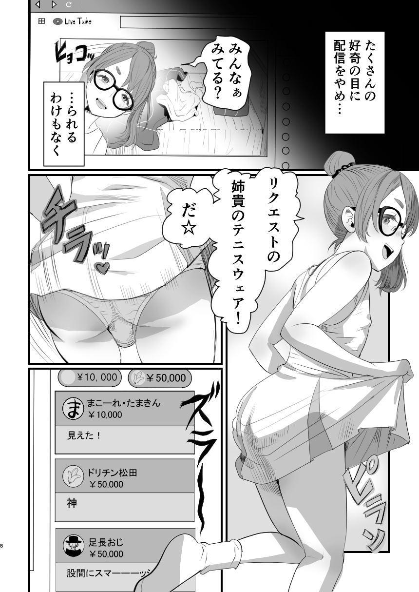 Otokonoko Haishinsha Nagesen ni Noserarete Hamerarechaimashia page 8 full