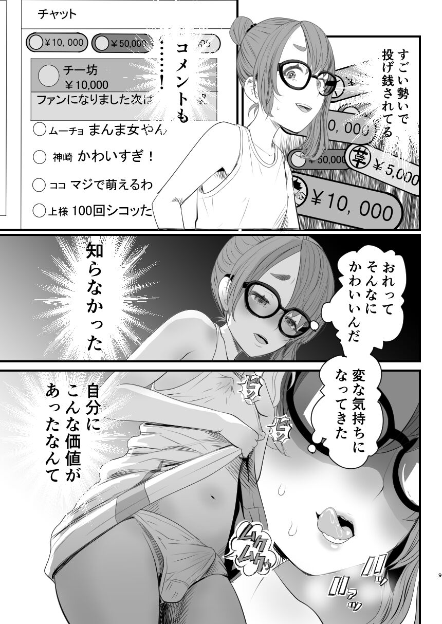 Otokonoko Haishinsha Nagesen ni Noserarete Hamerarechaimashia page 9 full