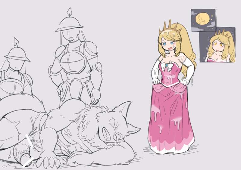princess futanari werewolf by mokushi page 2 full