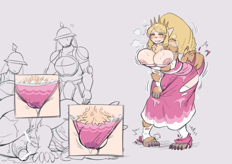 princess futanari werewolf by mokushi page 3 full