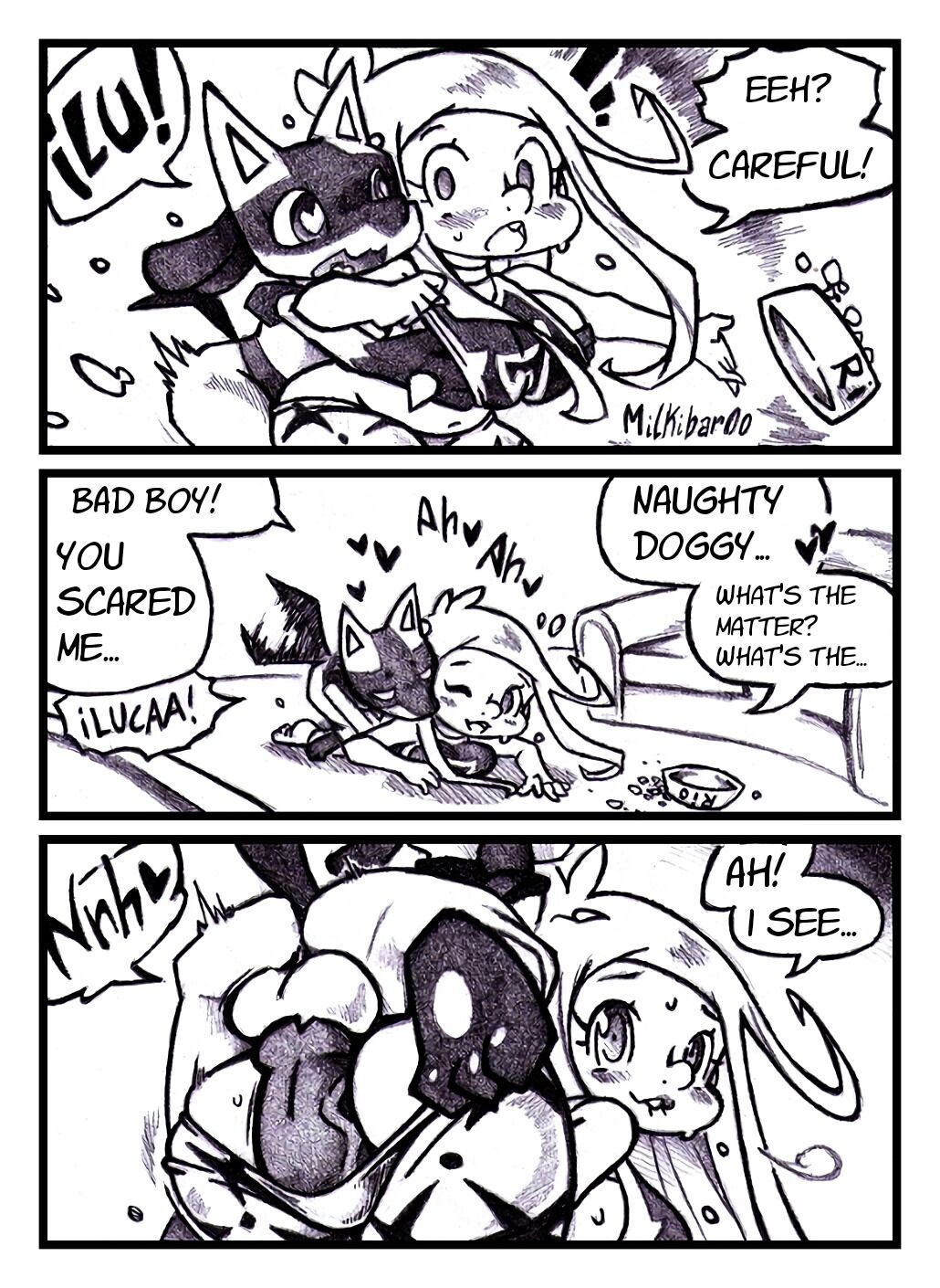 Take Care of Lucario 1 &amp; 2 page 10 full