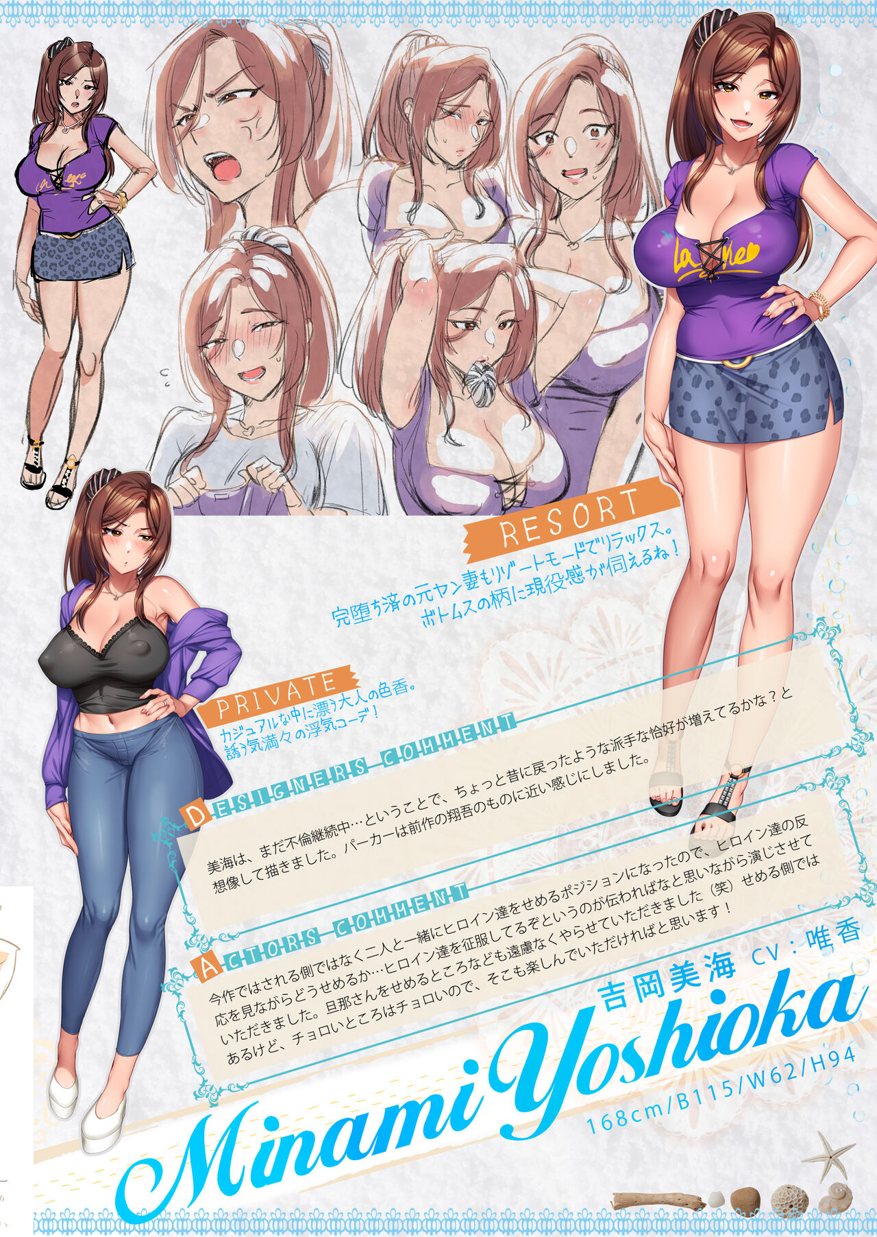 完堕ちX寝取られ家族 〜アナタ、許して。私たち、浮気セックスに本気でハマっちゃったの〜 - 設定資料集 - page 10 full