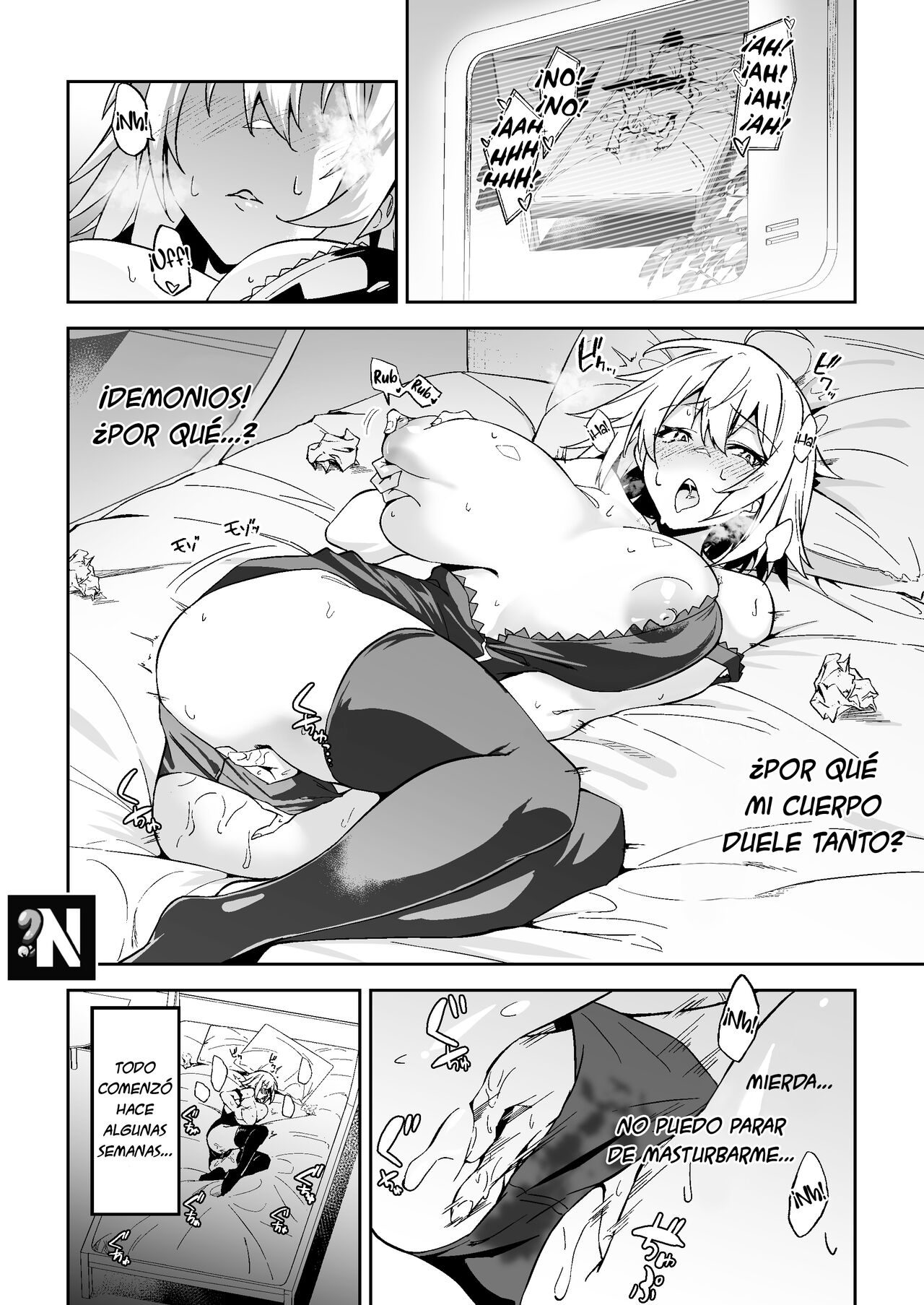 Jeanne Alter, Kairaku ni Oboreru | Jeanne Alter, Ahogándose en el Placer page 4 full