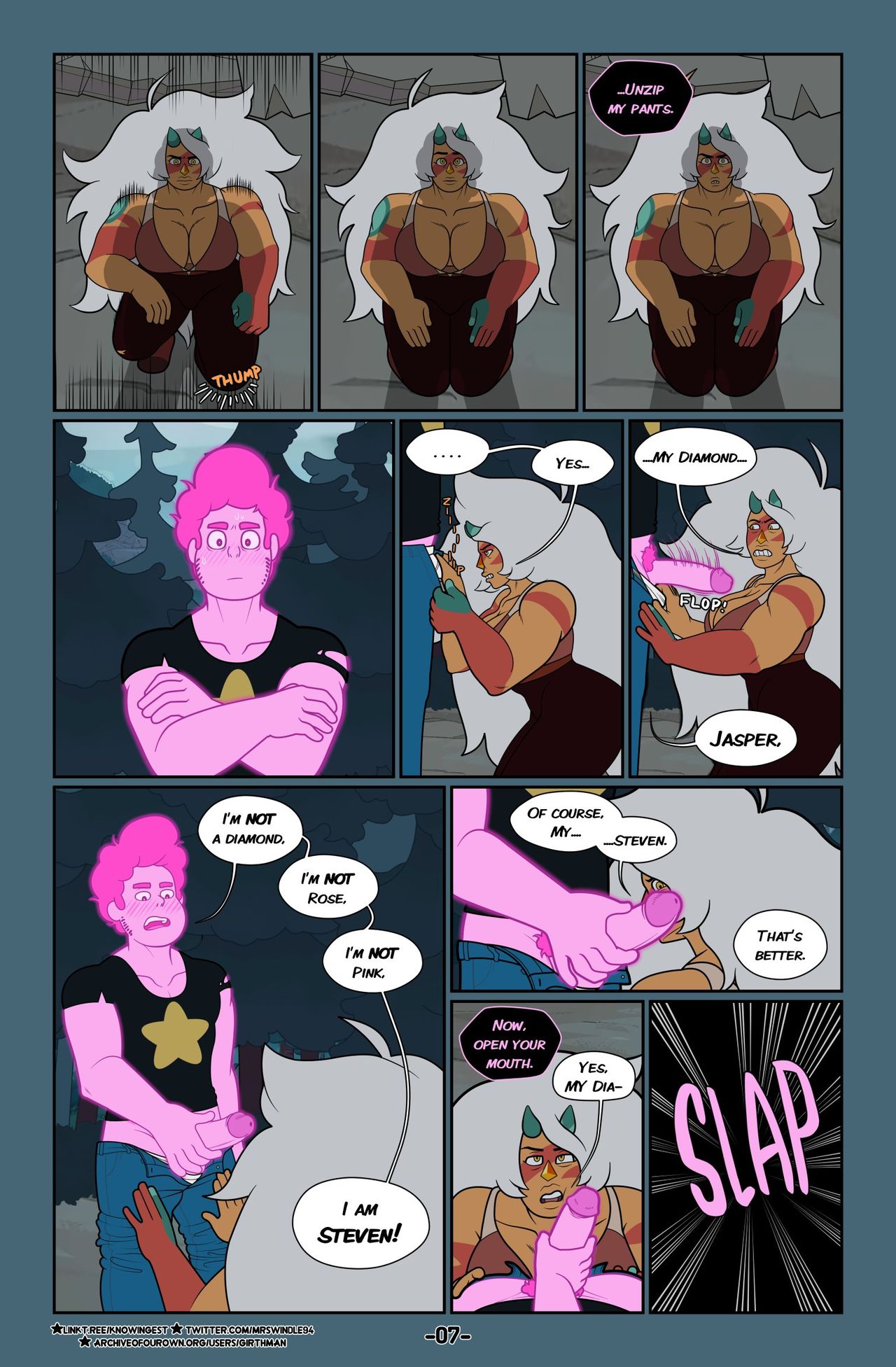 Steven Universe Fervor WIP page 9 full
