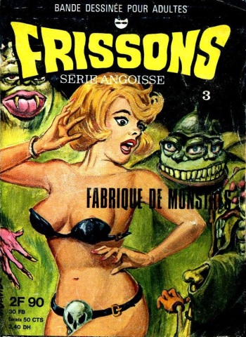 PFA - Frissons #03 Fabrique de monstres cover