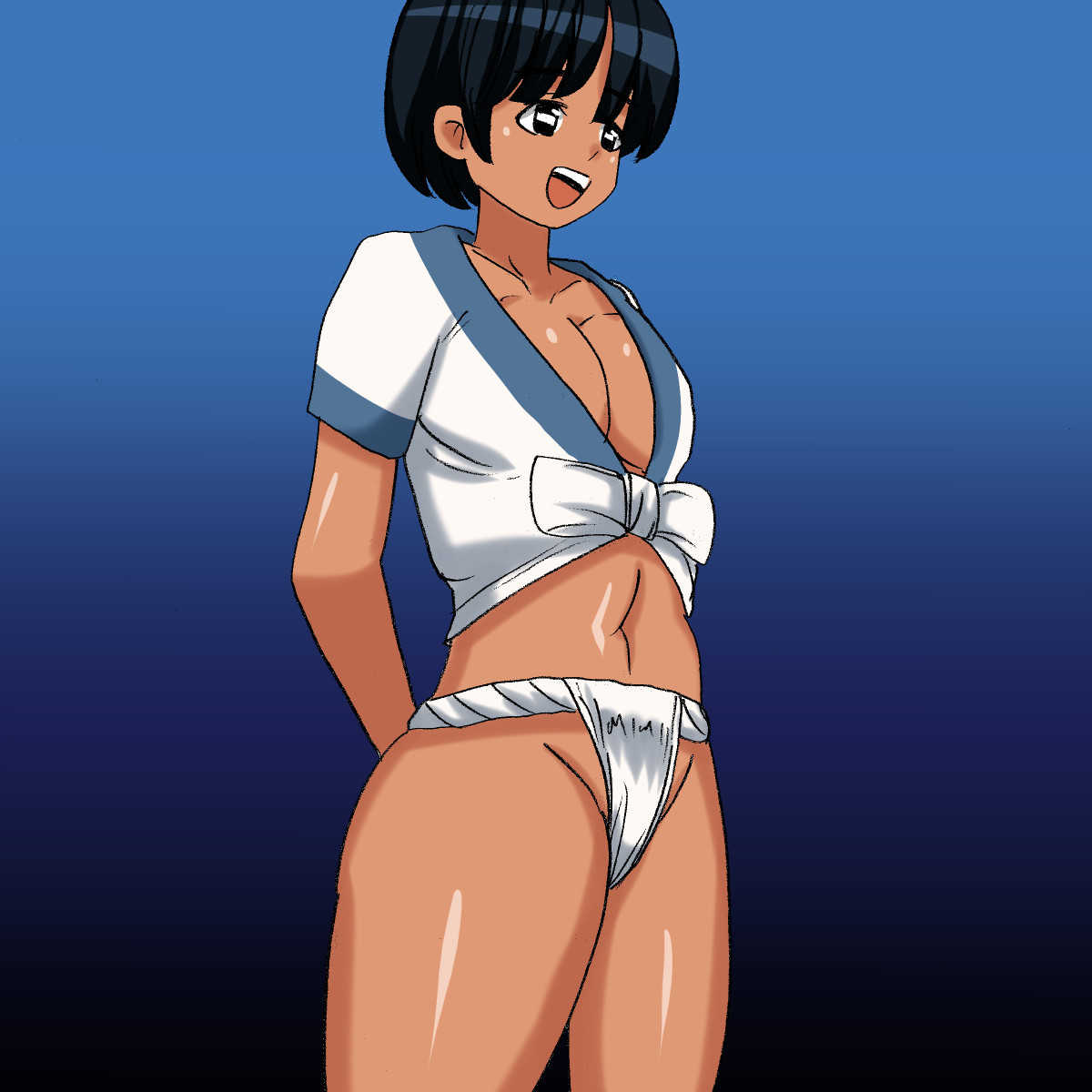 1ac Kasshoku Fundoshi Musume page 3 full