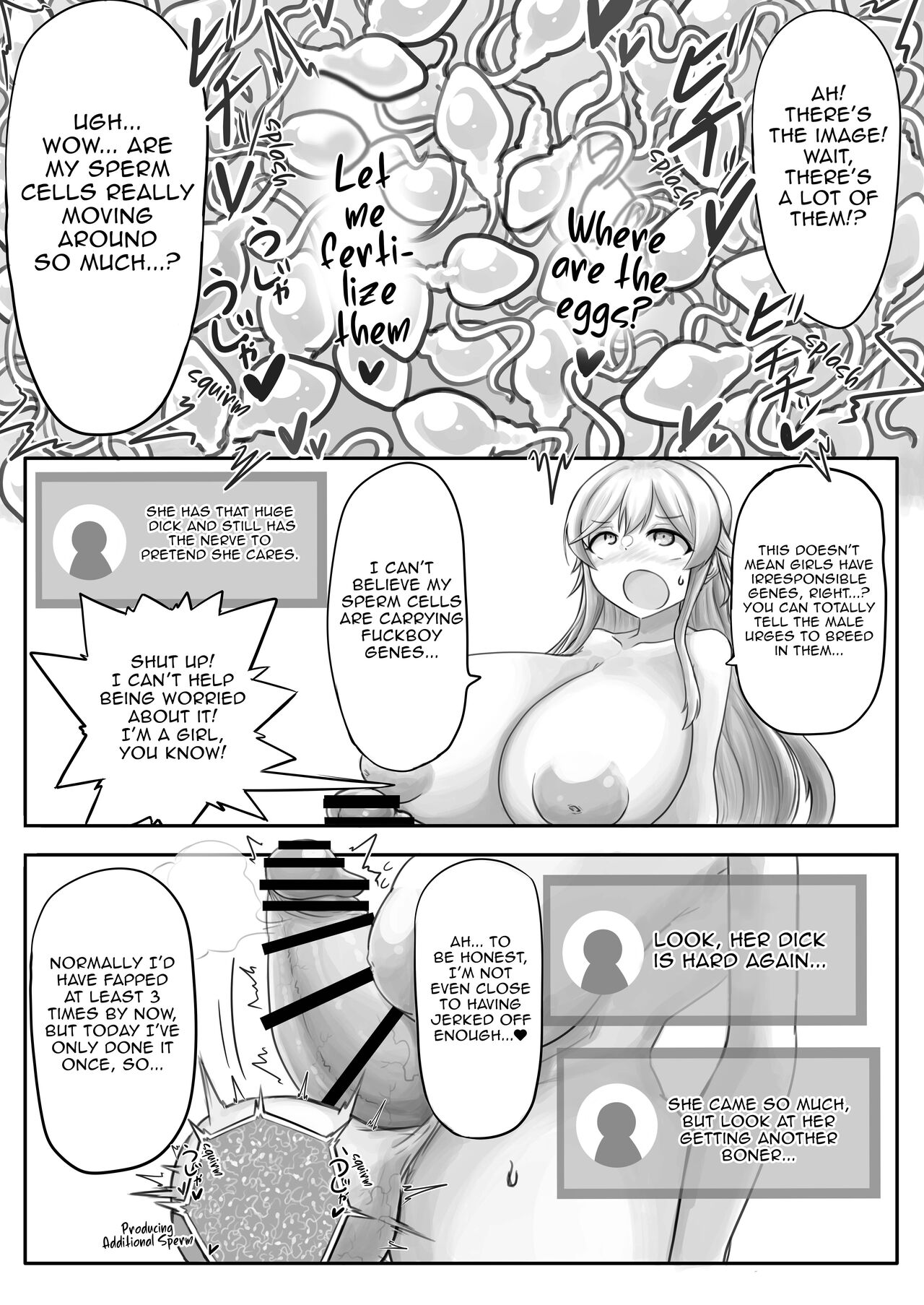 Show the female knight's ejaculation!! page 9 full