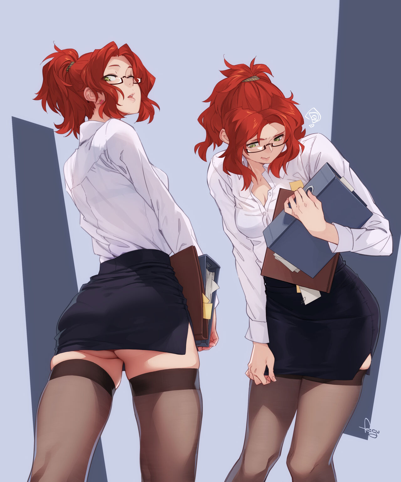 Office Girls Parade 1-2 page 3 full