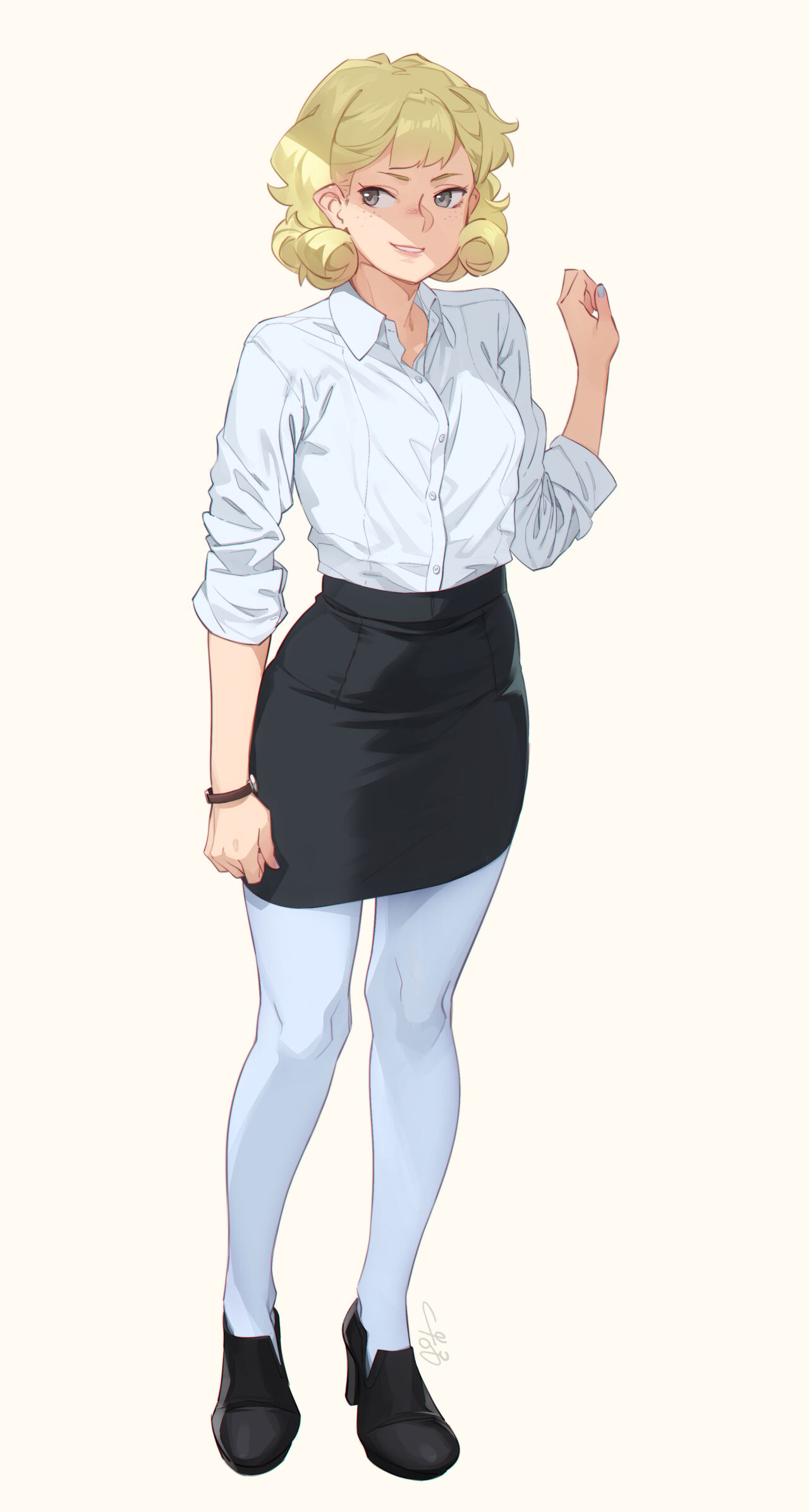 Office Girls Parade 1-2 page 9 full