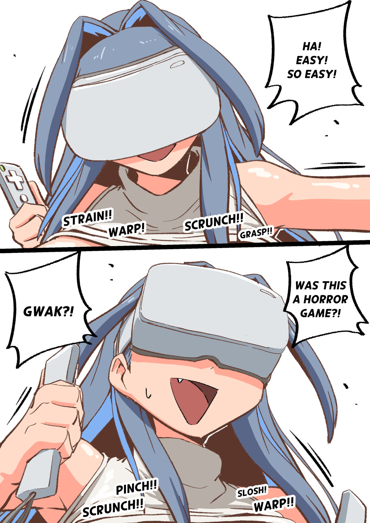 Kronii and The Cursed VR Device page 2 full