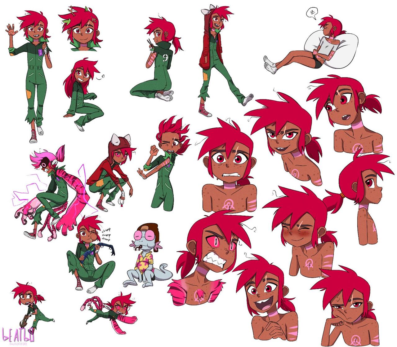 Kipo AU page 8 full