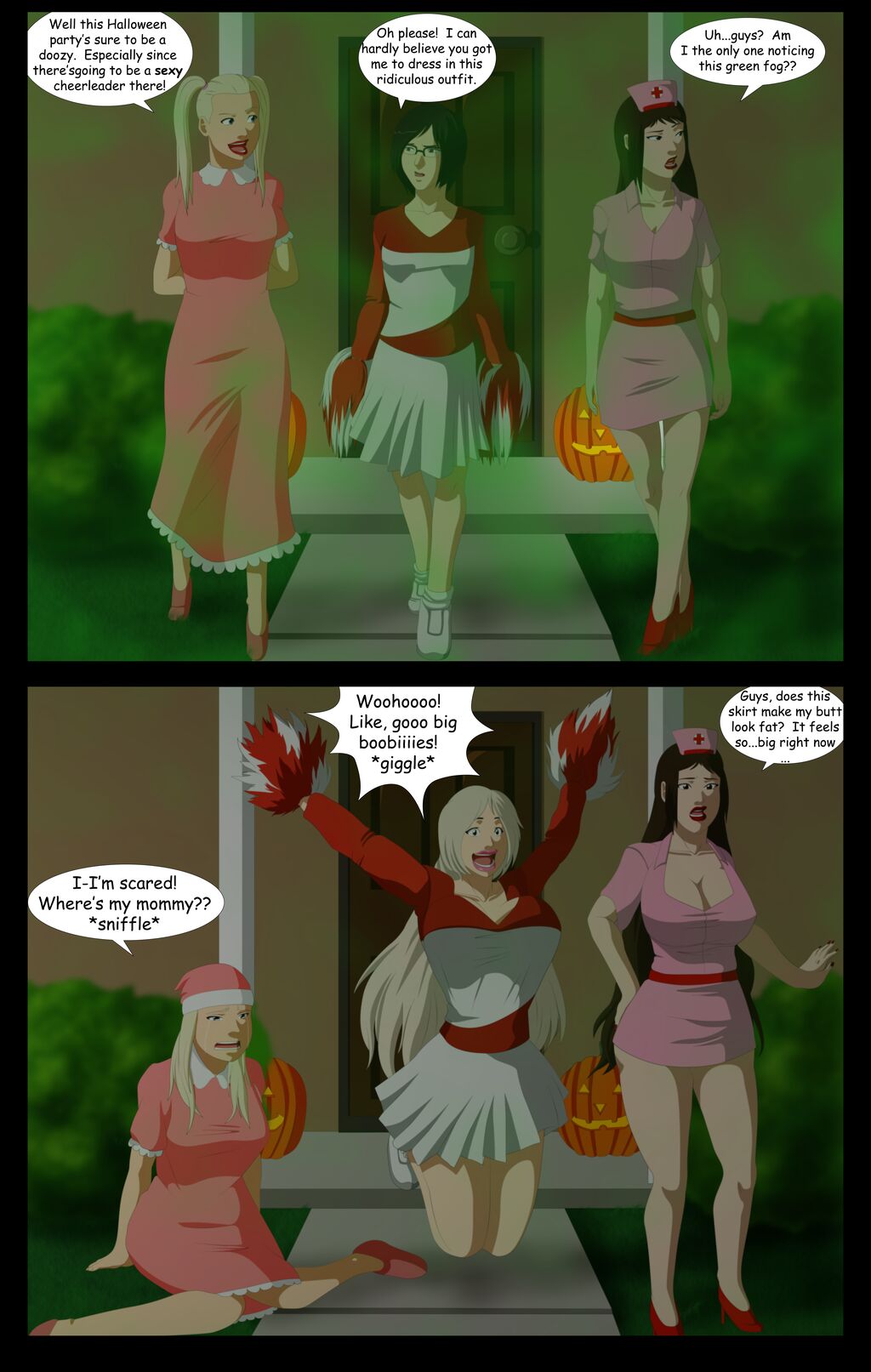 Bimbofication Galore Part 1 page 9 full