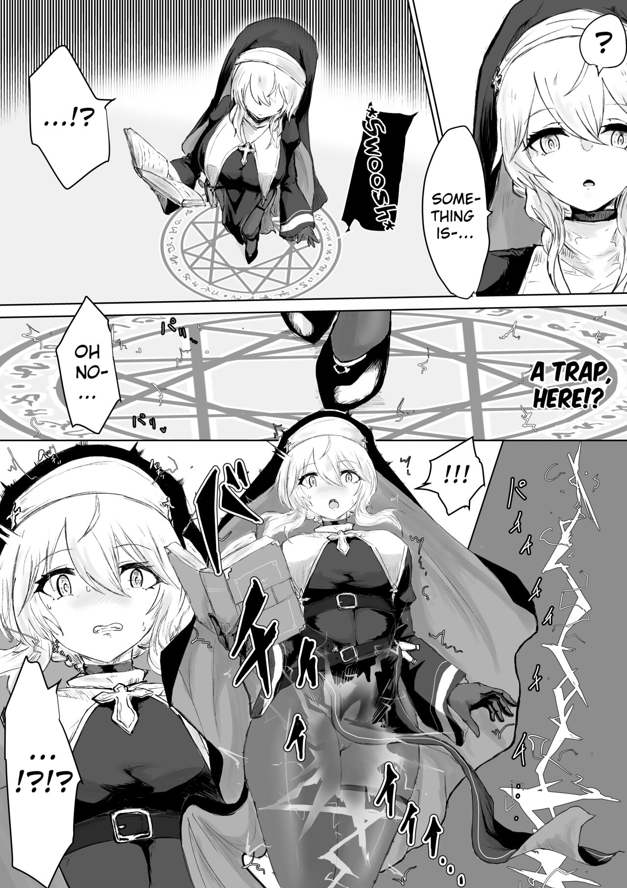 Exorcist no Haiboku Succubus to Futanari Hen | Exorcist's Defeat ~ Futanari x Succubus Story ~ page 6 full