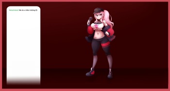 A little mischief in the chat cover