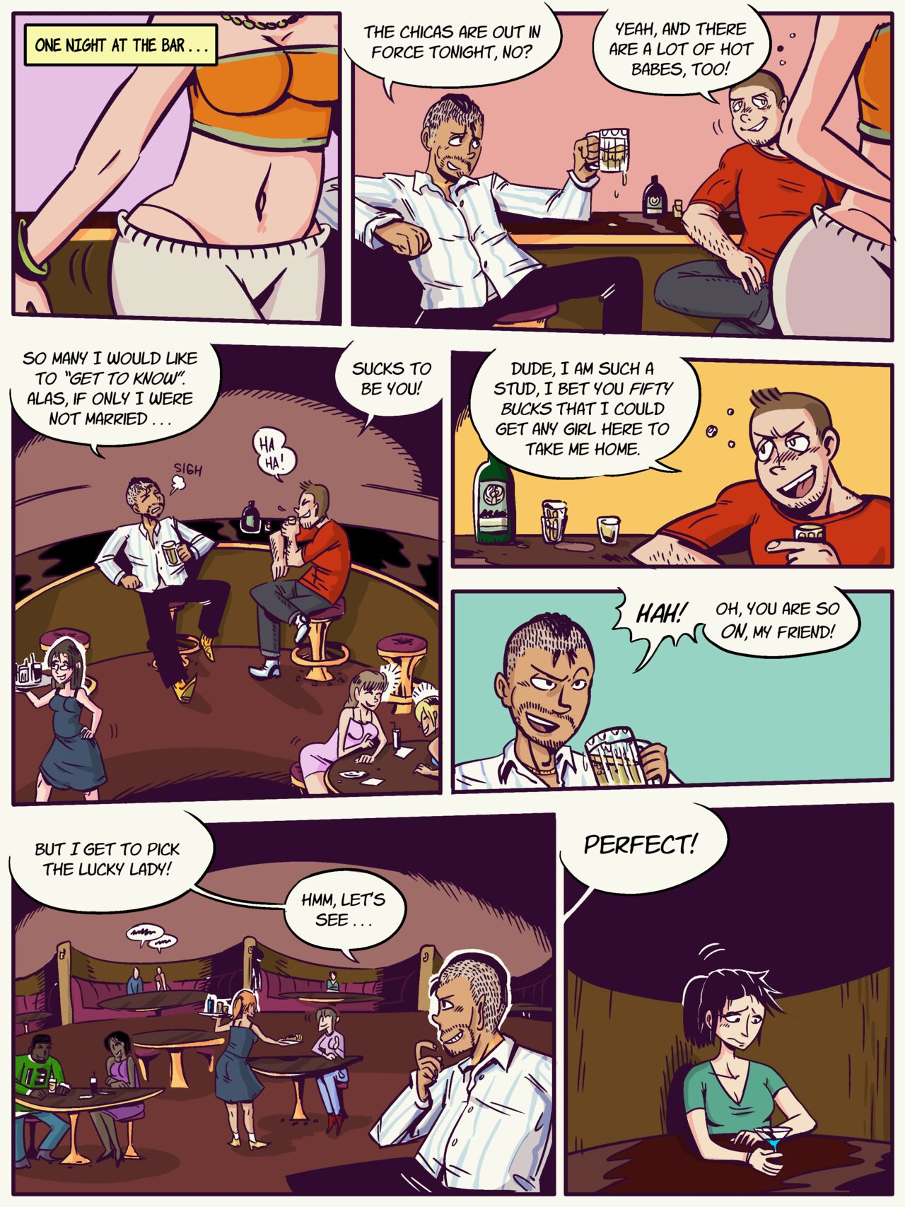 Sophie And Belinda Vore Comic page 2 full