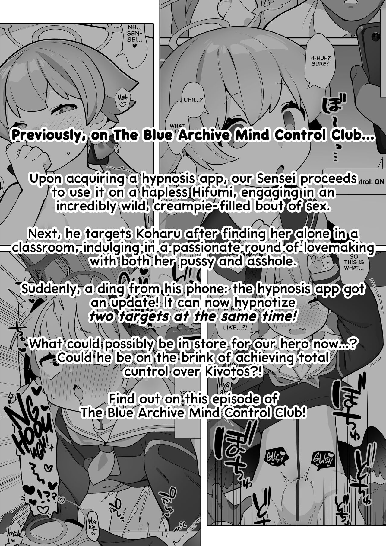 BluArch Saimin-bu 2 ~Saiba Midori &amp; Momoi Hen~ | The Blue Archive Mind Control Club ~Gamer Twins Chapter~ page 3 full