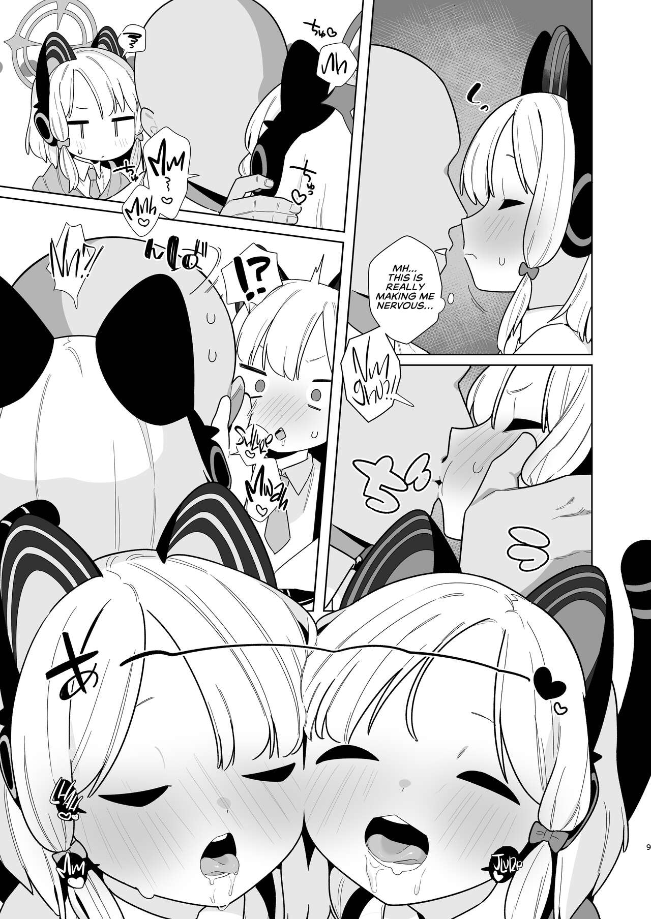BluArch Saimin-bu 2 ~Saiba Midori &amp; Momoi Hen~ | The Blue Archive Mind Control Club ~Gamer Twins Chapter~ page 8 full