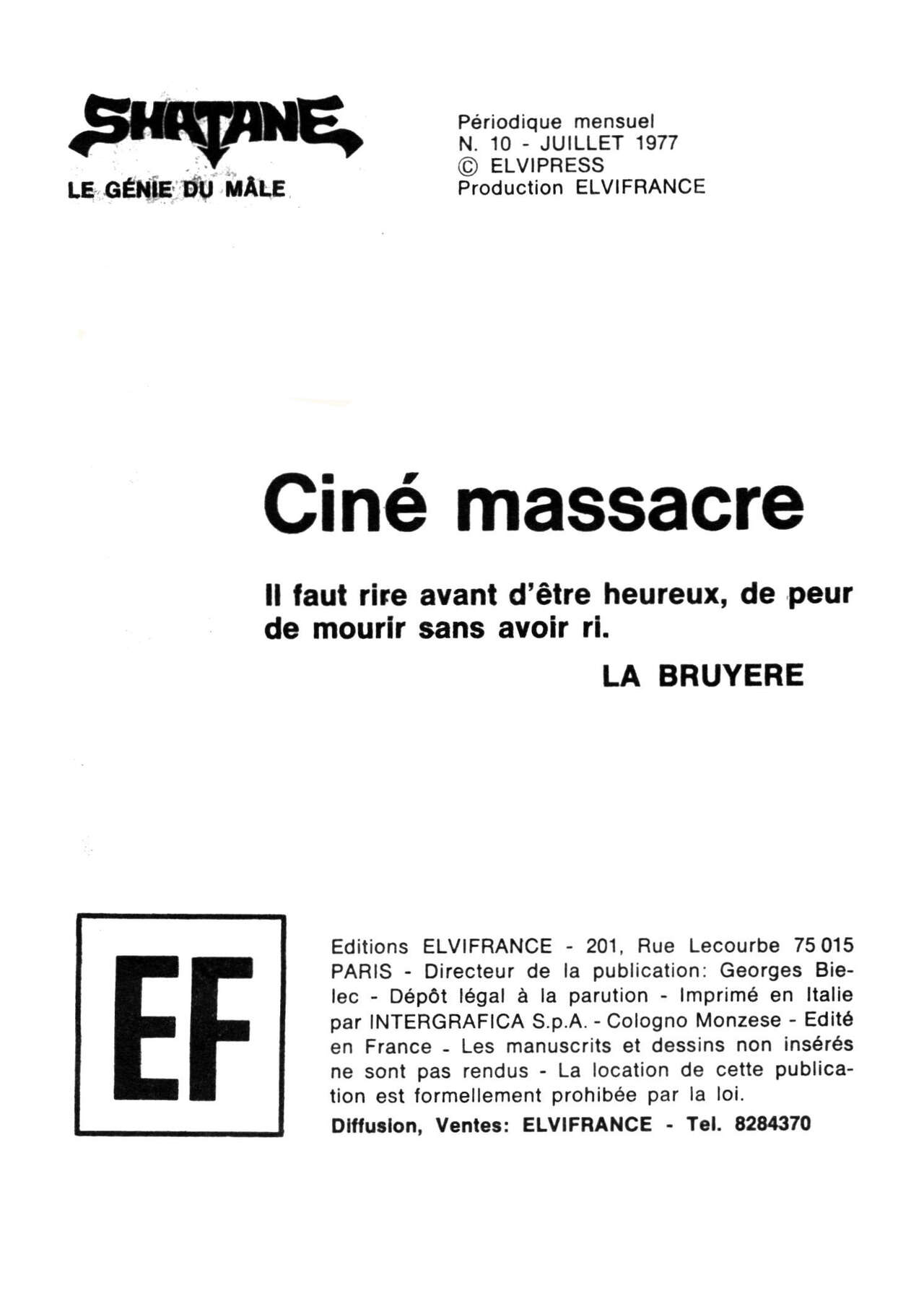 Shatane N°10 - Cine-massacre page 3 full