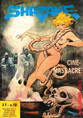 Shatane N°10 - Cine-massacre cover