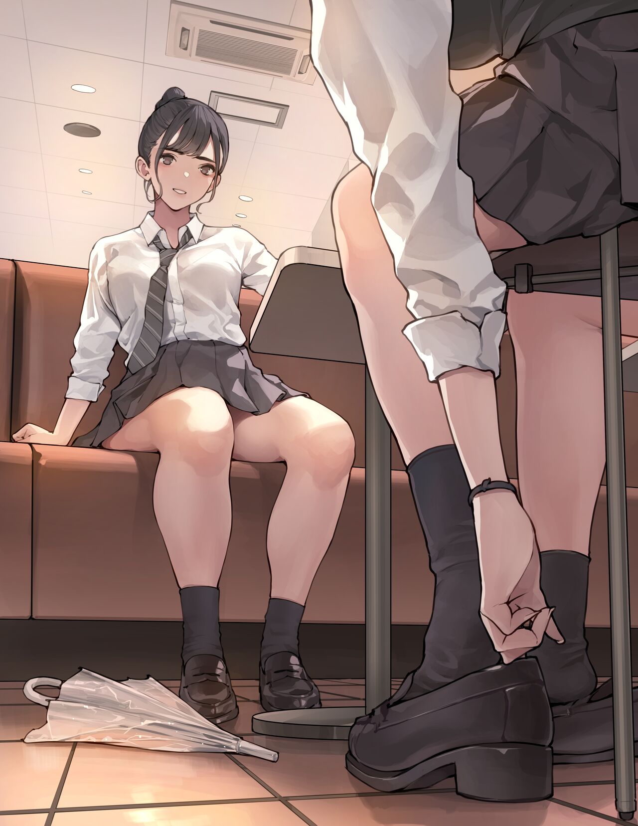 脚で誘うJK page 1 full