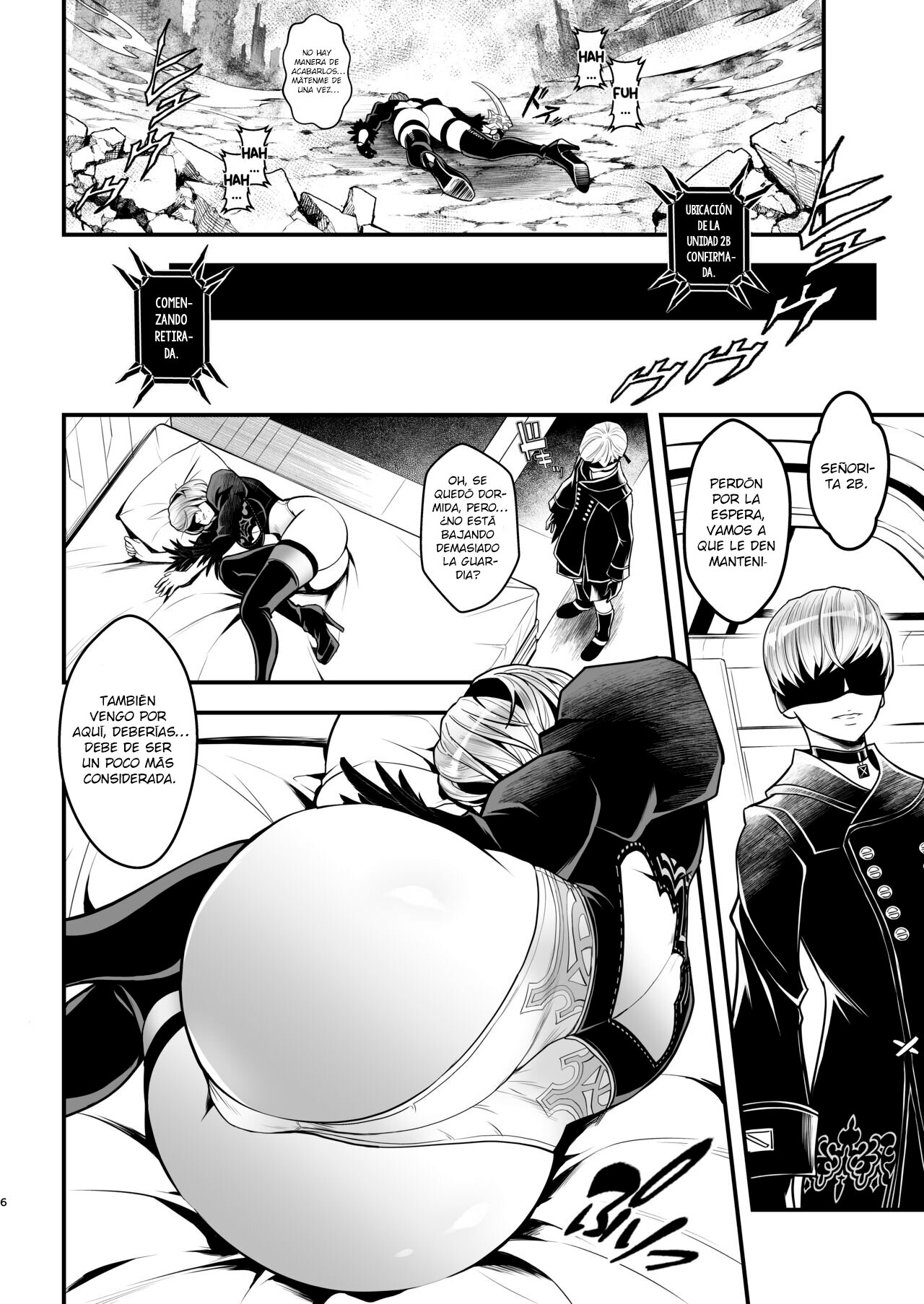Onna Senshinokyuusoku | Female Warrior Rest page 6 full