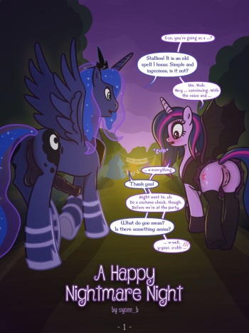 A Happy Nightmare Night cover
