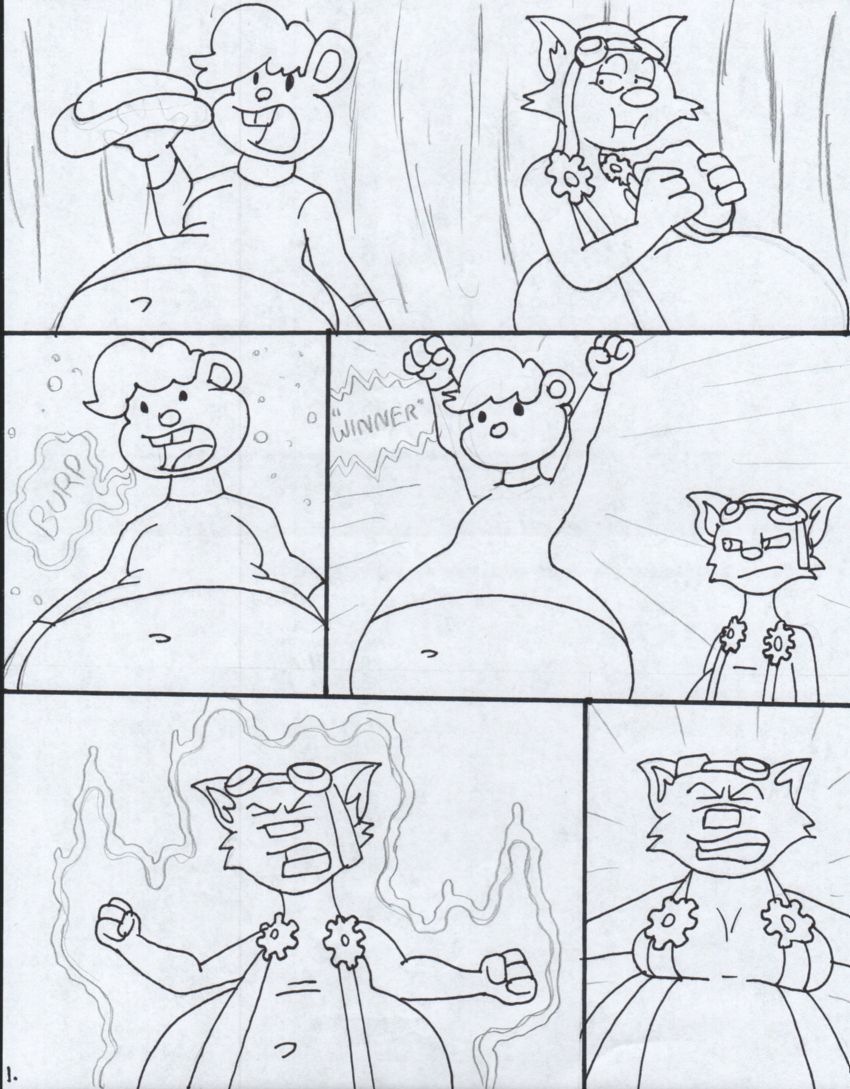 Skeeter Growth &amp; Vore Comics page 8 full