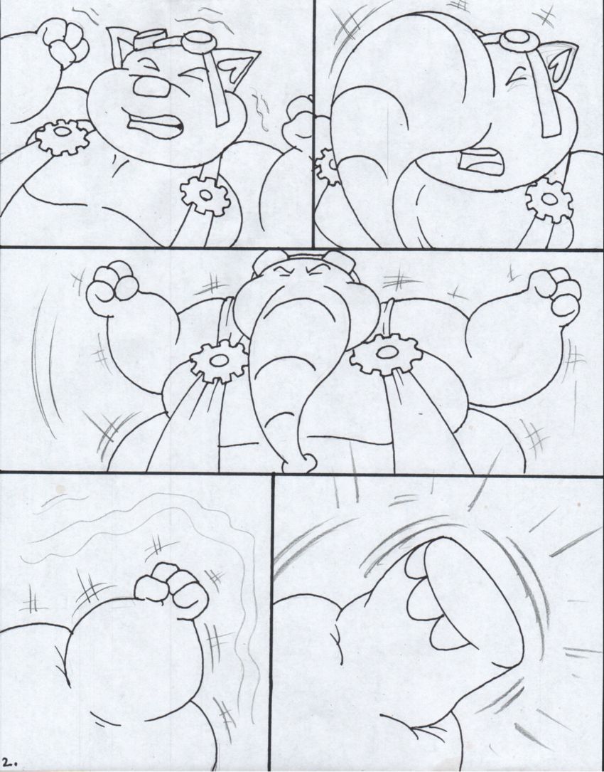 Skeeter Growth &amp; Vore Comics page 9 full