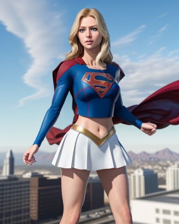 Supergirl AI cover