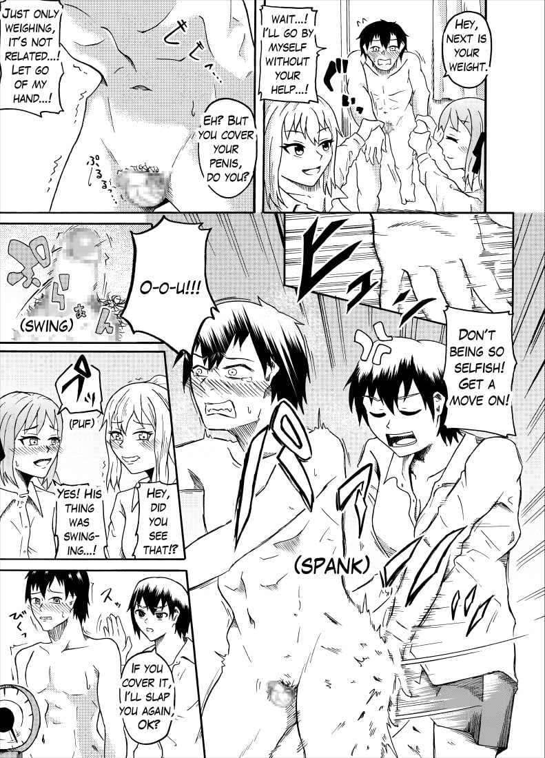 Kutsujoku no "Gyaku" Shintai Sokutei | Humiliating  physical examination page 9 full