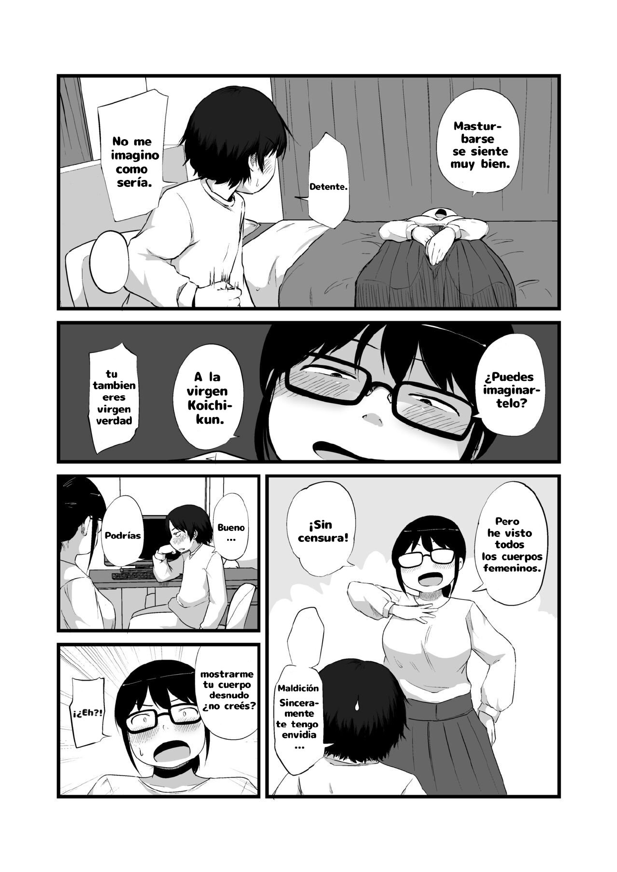 Tomodachi ga TS Shite Jimi-gao Kyonyuu ni Natta page 4 full