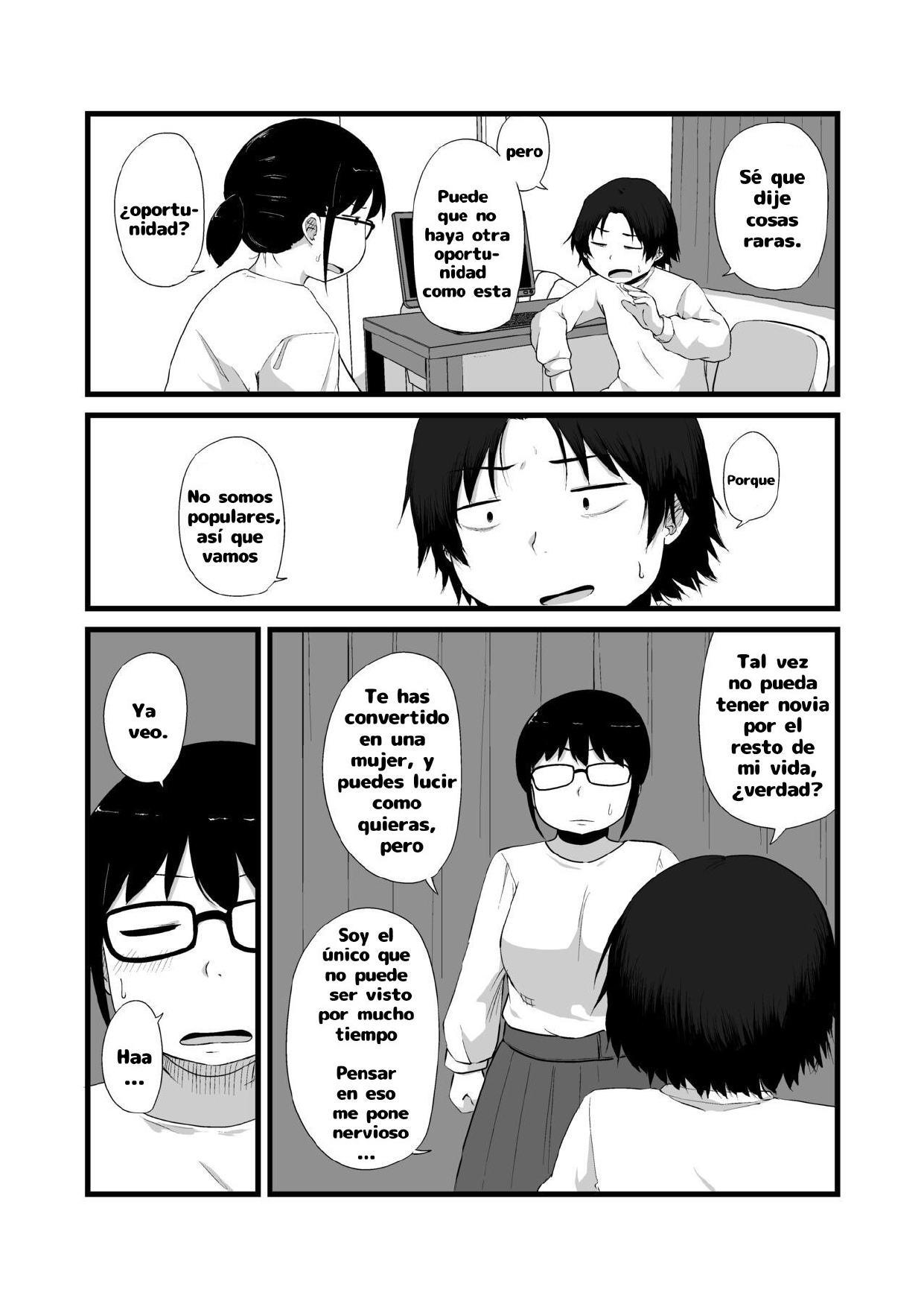 Tomodachi ga TS Shite Jimi-gao Kyonyuu ni Natta page 5 full