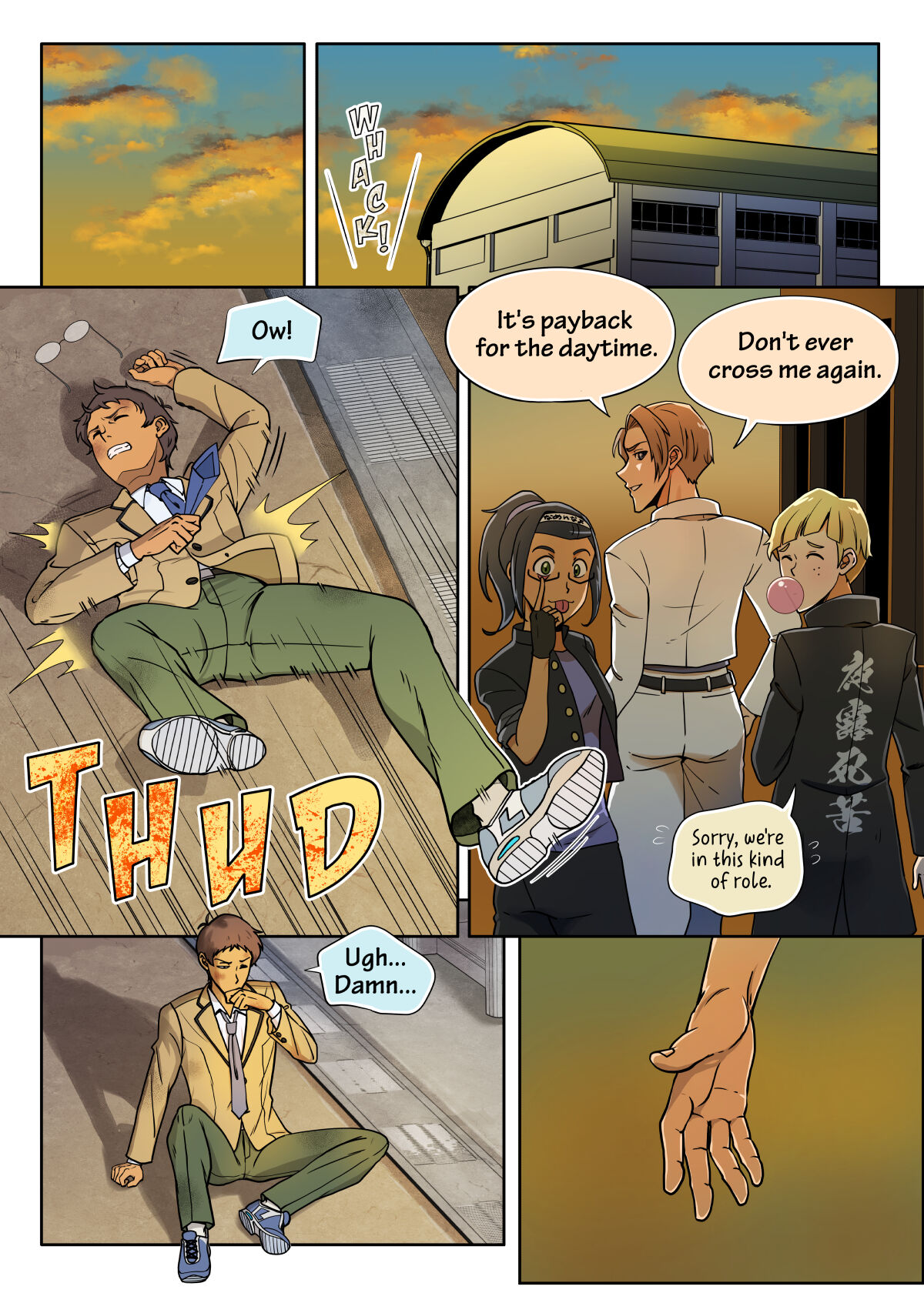 Boyfriend in a skirt page 6 full