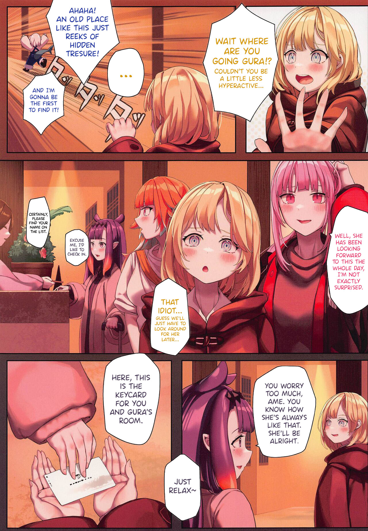 AmeSame Onsen Ryokou no Iroiro | The Many Happenings of AmeSame's Hot Spring Trip page 4 full