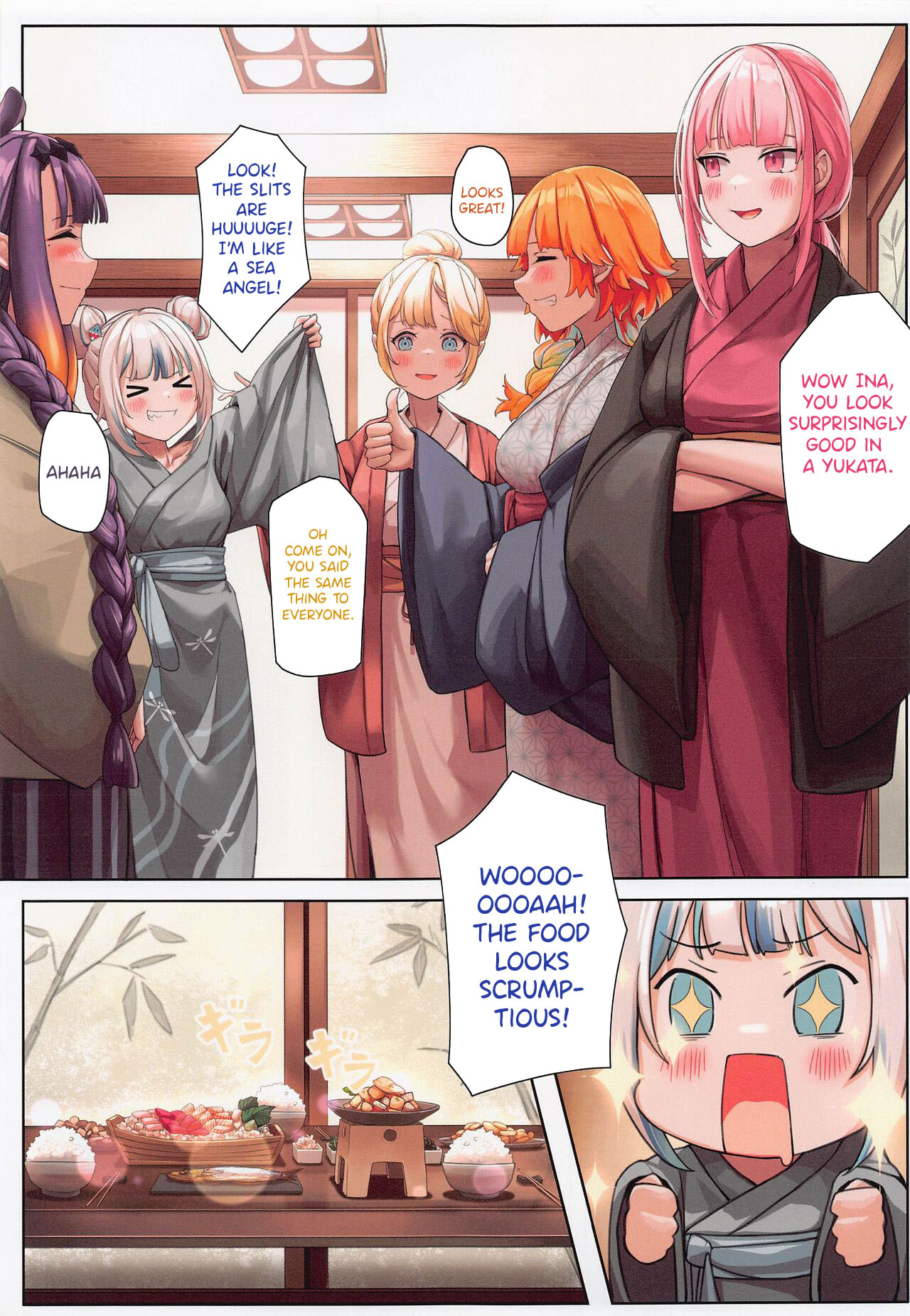 AmeSame Onsen Ryokou no Iroiro | The Many Happenings of AmeSame's Hot Spring Trip page 6 full