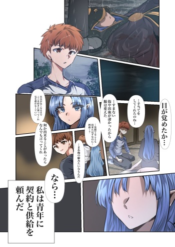 if Caster to Emiya Shirou cover