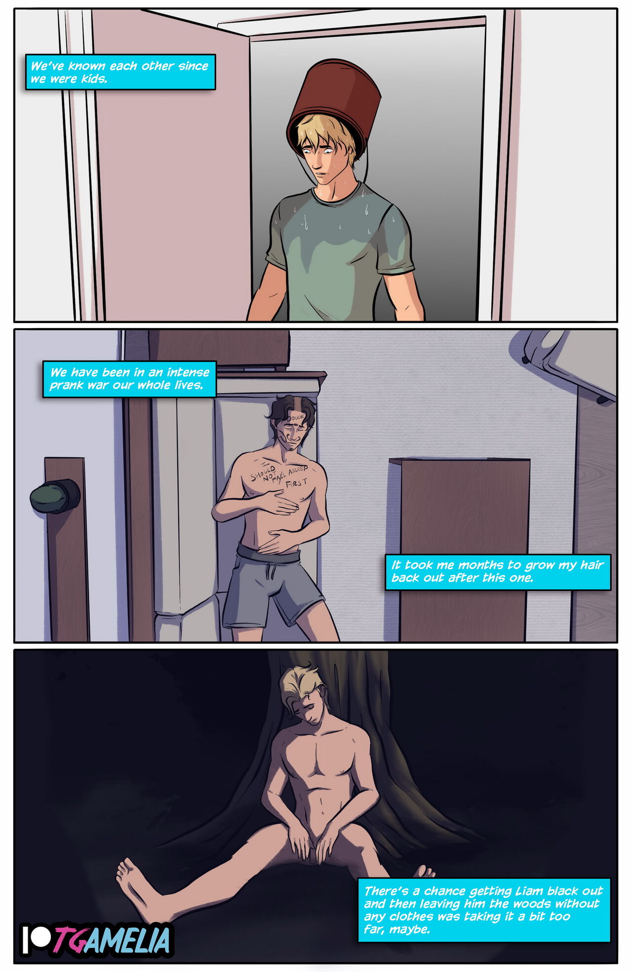 TGAMELIA - Prank Wars page 3 full
