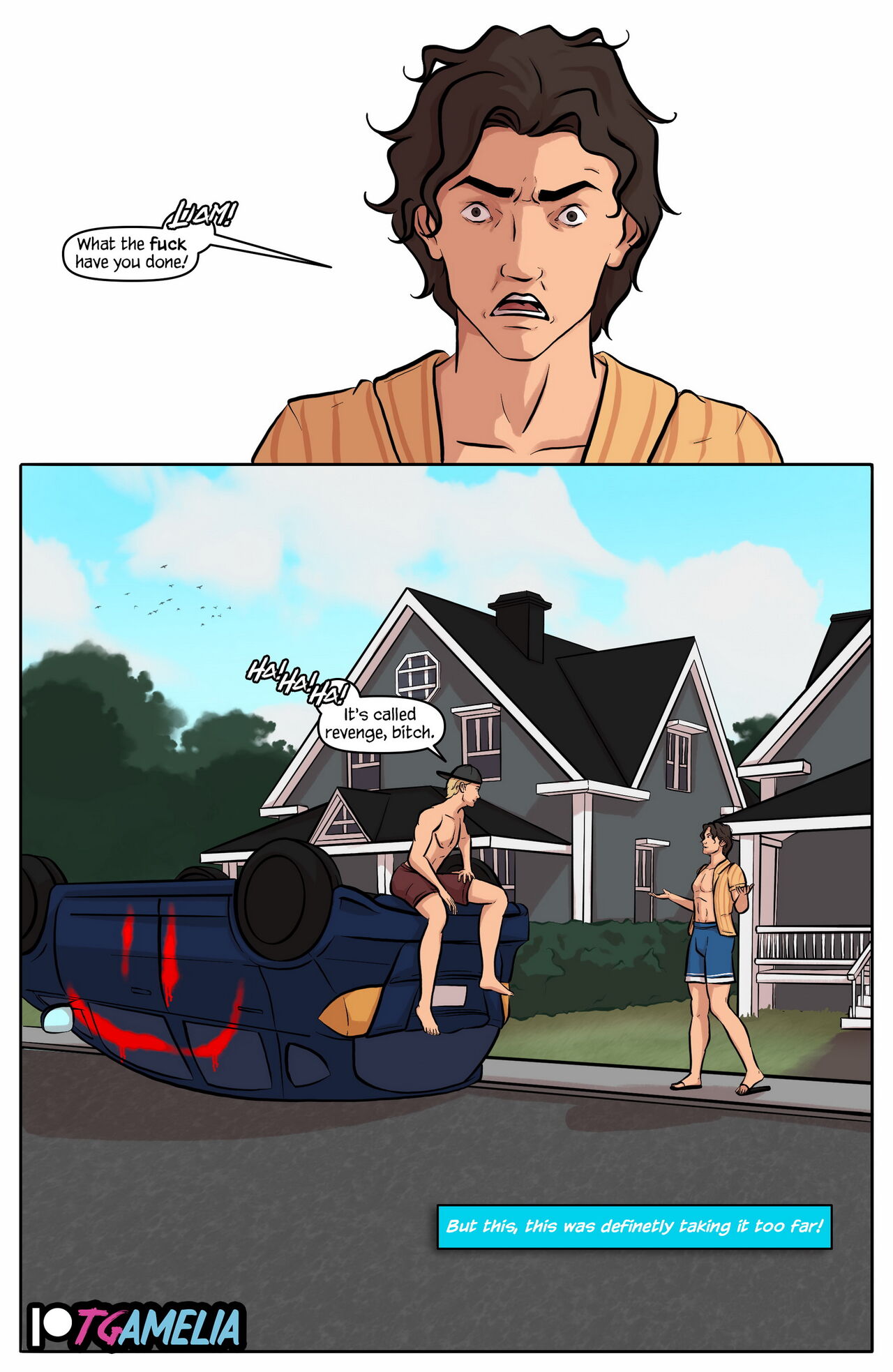 TGAMELIA - Prank Wars page 4 full