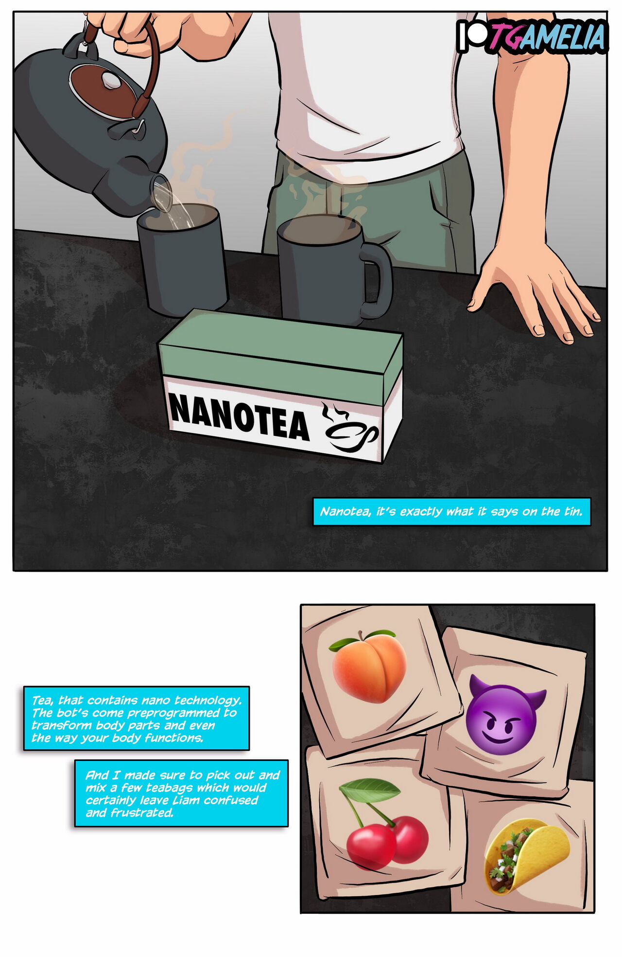 TGAMELIA - Prank Wars page 6 full