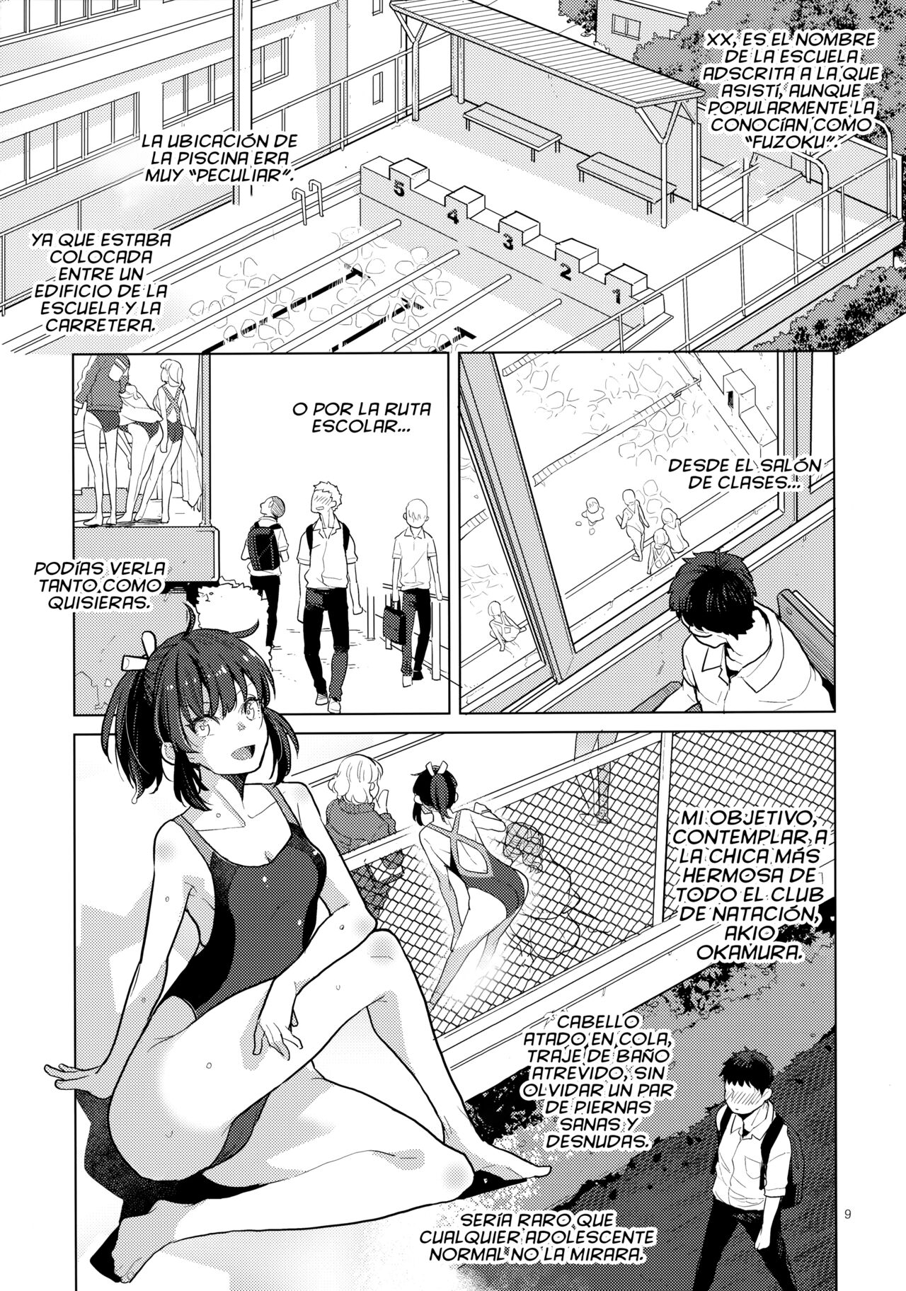 Doukyuusei Fuuzoku 2 | Prostitutas de Clase 2 page 8 full