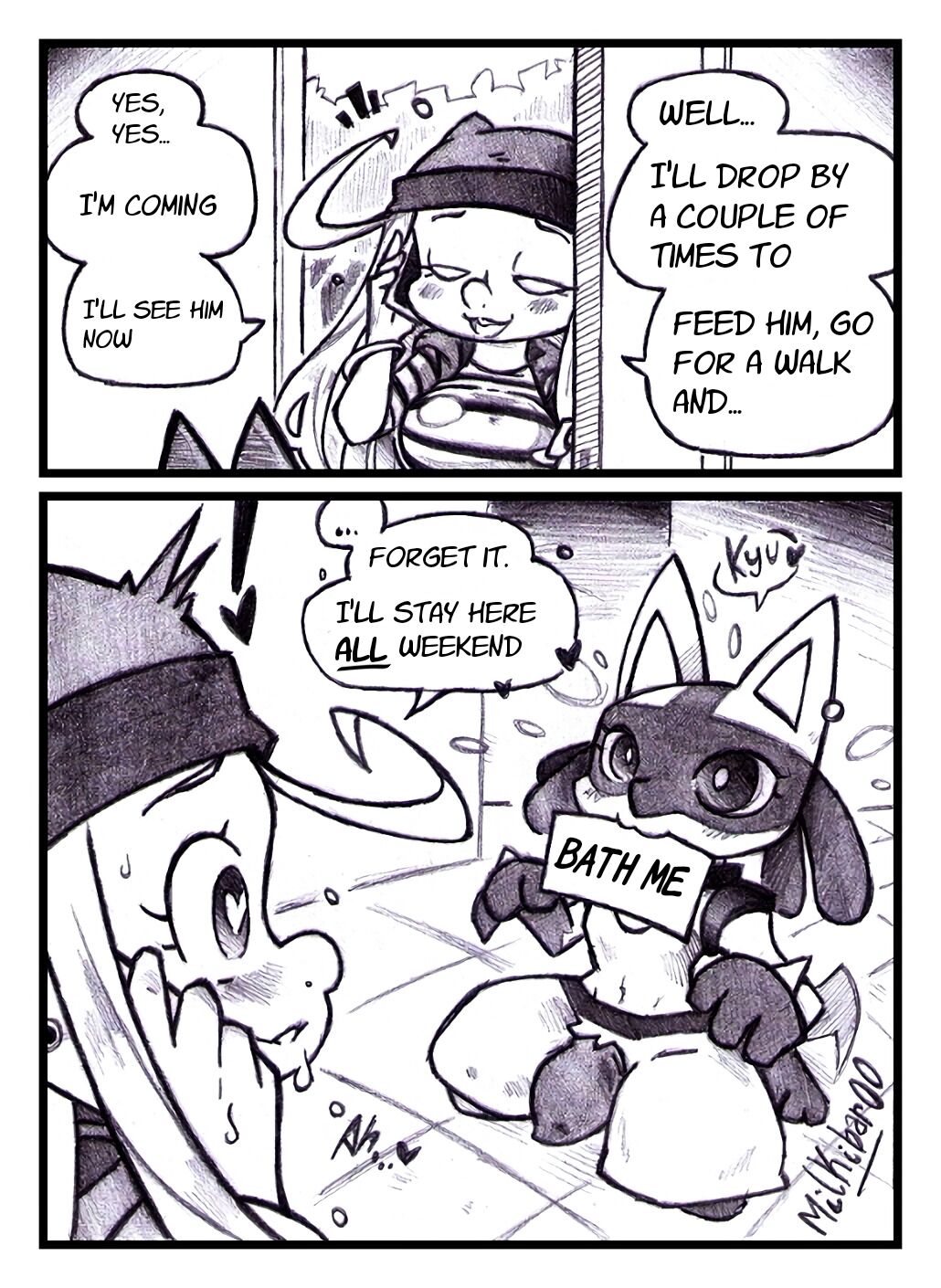 Take Care of Lucario 1 &amp; 2 page 2 full
