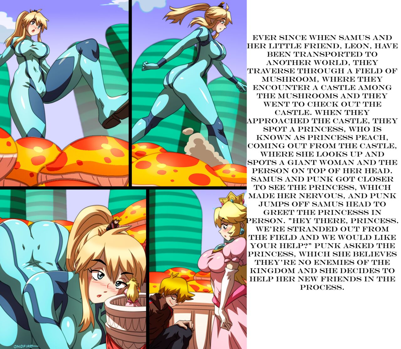 Samus in the Mushroom Kingdom page 2 full