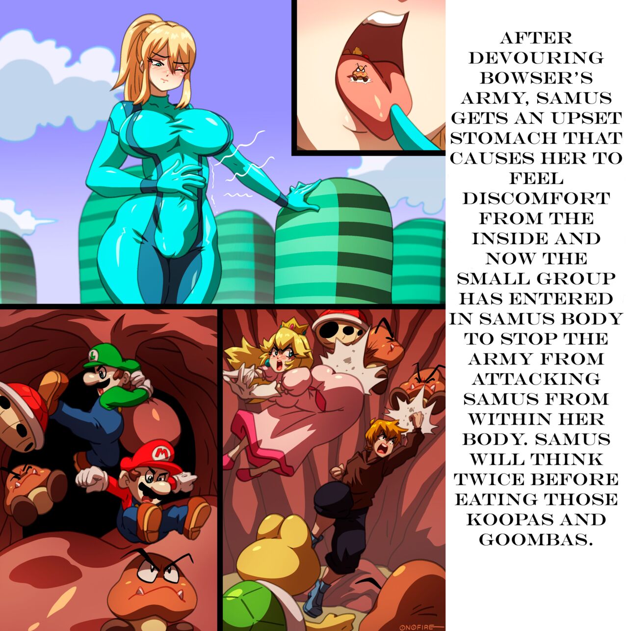 Samus in the Mushroom Kingdom page 4 full