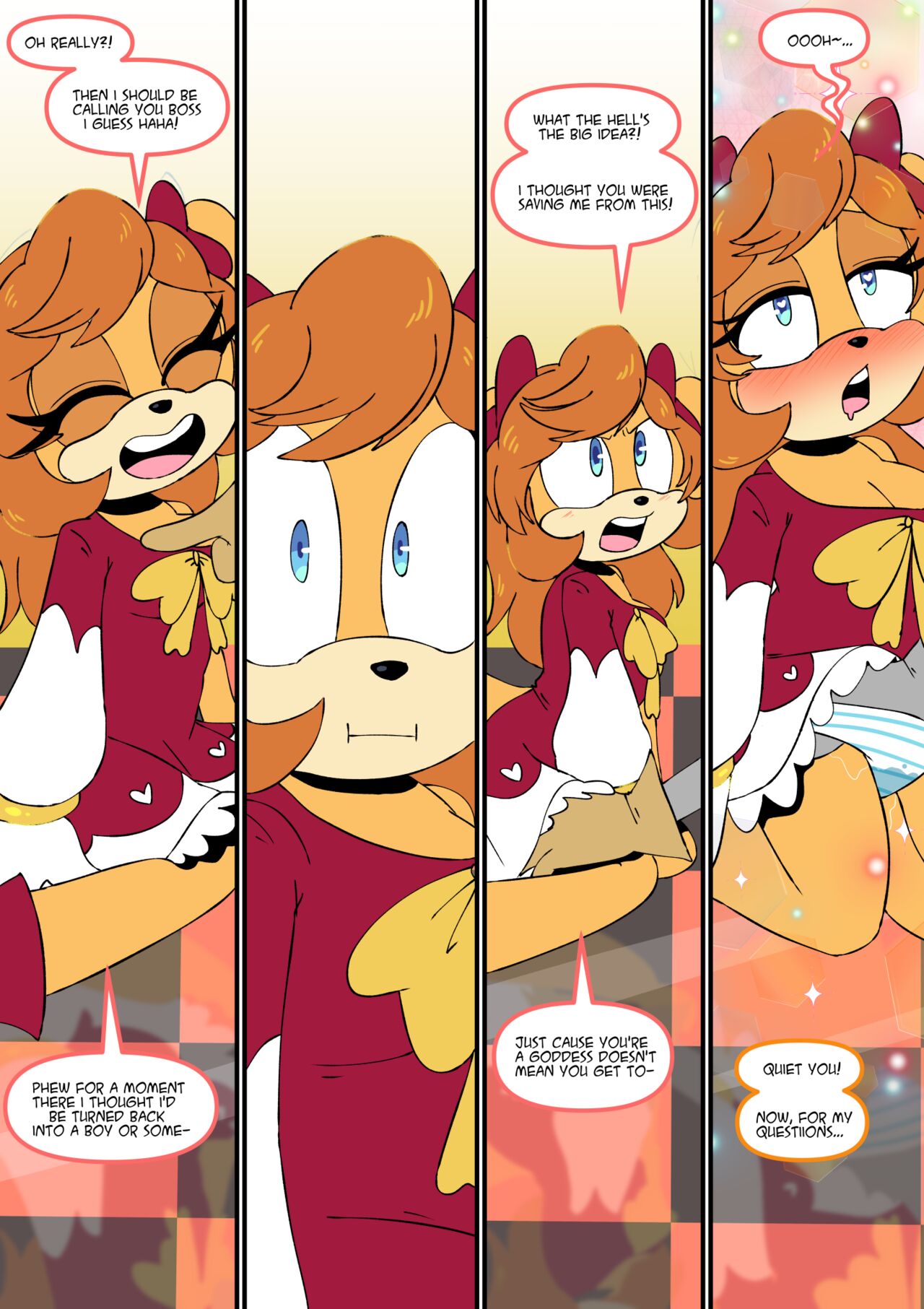 Gotta Girl Fast #6: Into the Fluffy-Verse page 7 full
