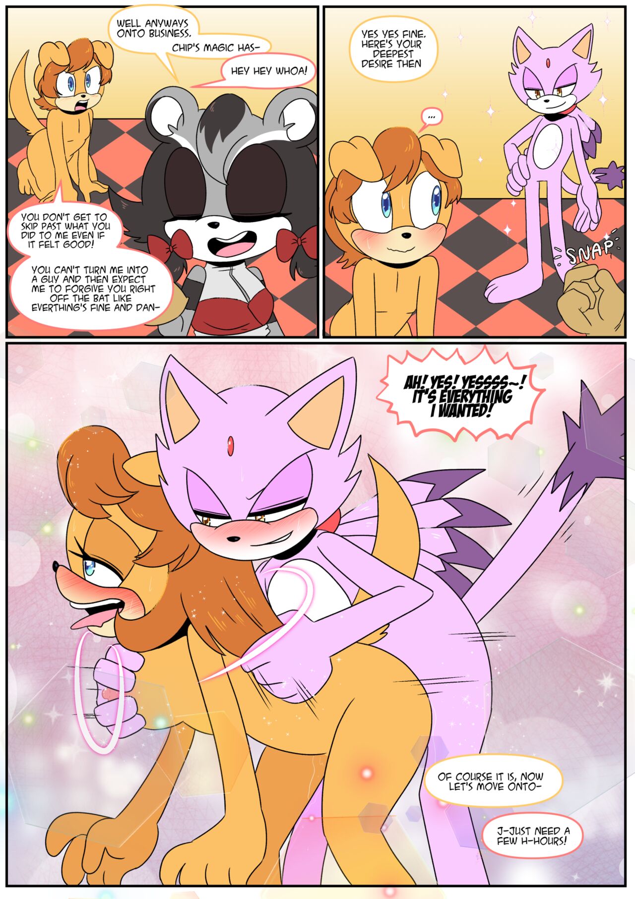 Gotta Girl Fast #6: Into the Fluffy-Verse page 9 full