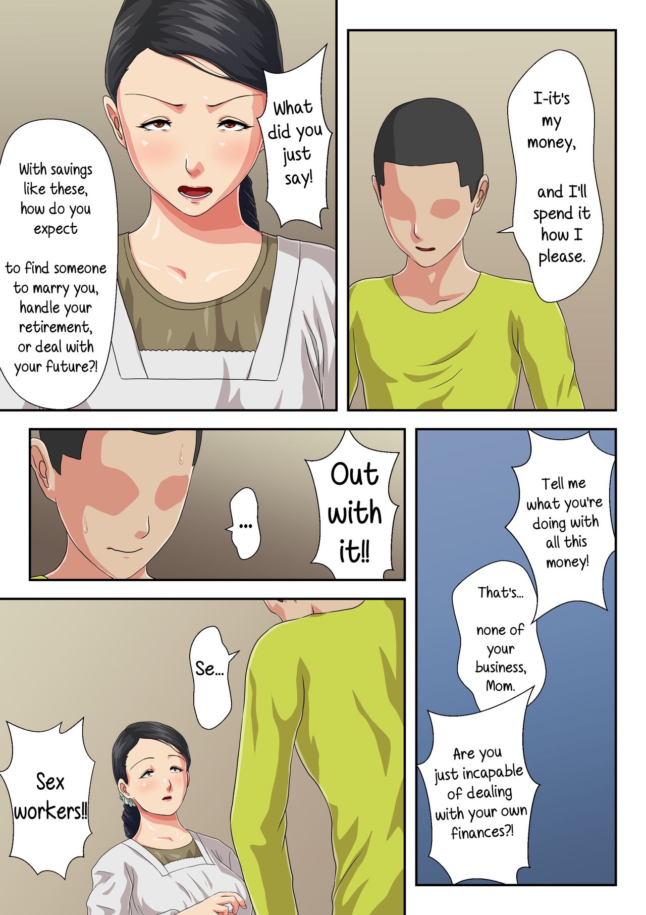 Okaa-san ni Butsukenasai | Pounding Mom page 4 full