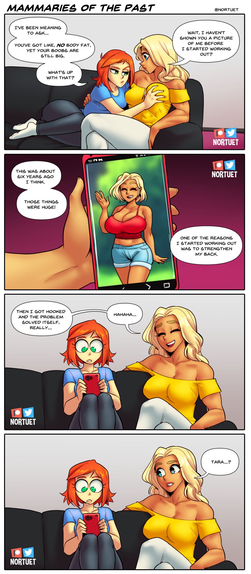 Tara &amp; Beverly - 4koma page 7 full