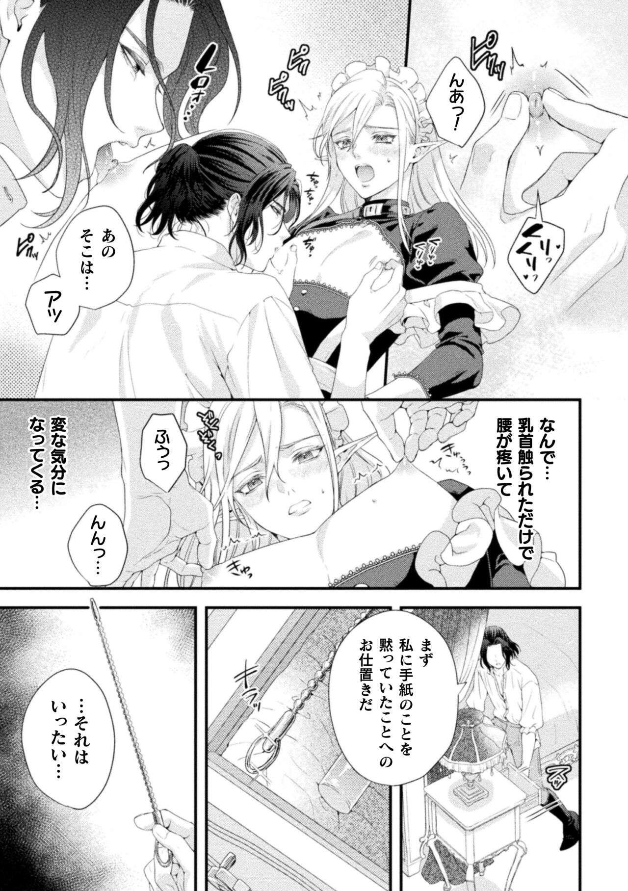 Shuujin wa Hiroware Elf o Midareotoshitai ~Seigu ni yoru Yuganda Ai no Shimeshikata~ page 10 full
