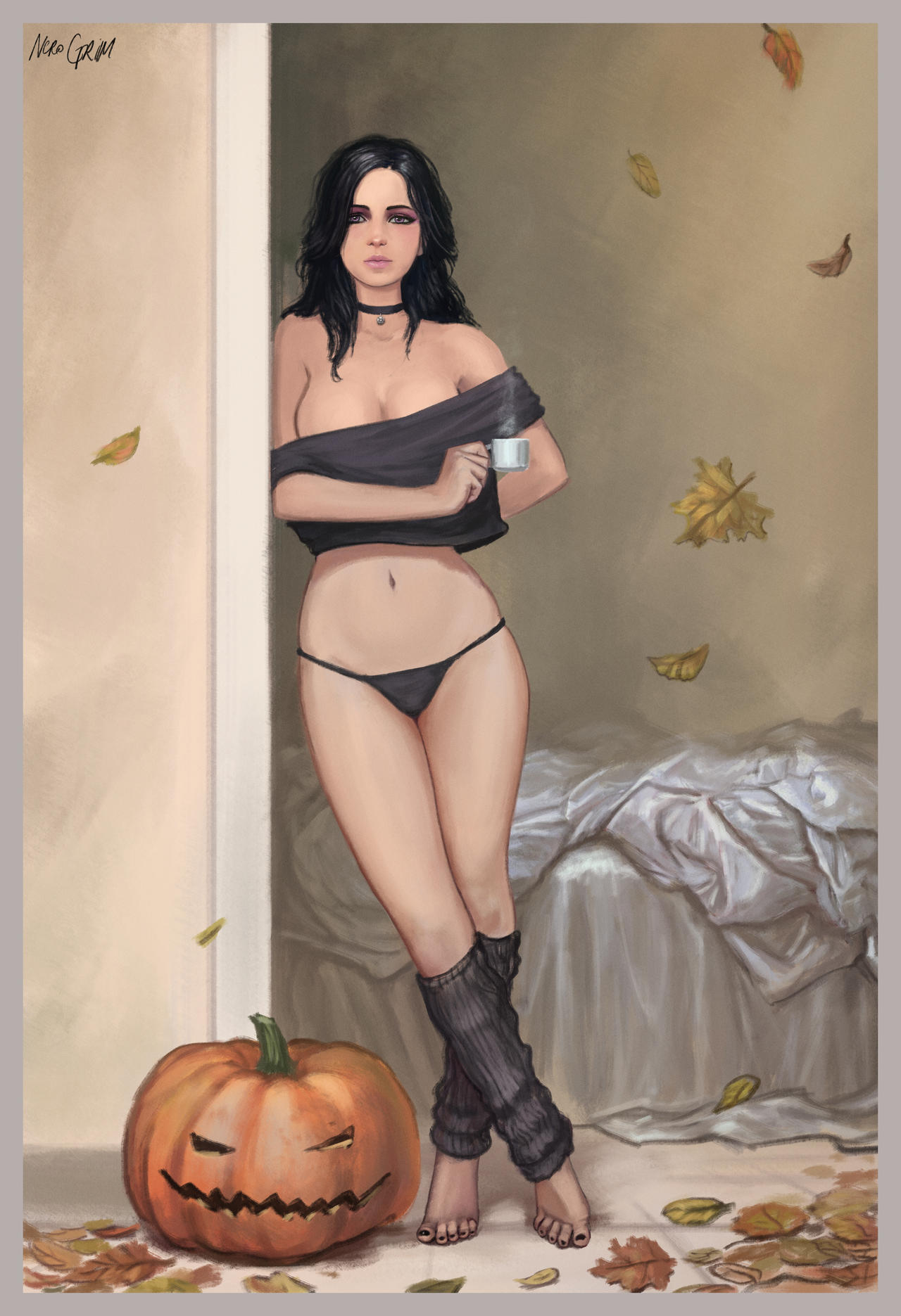 NeroGrim--The Witcher Women page 1 full